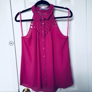 Fuchsia Tank Top